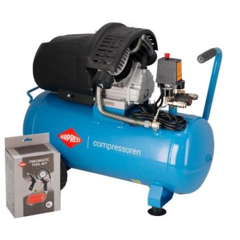 Kolbkompressor HL425-50 8bar 3hp/2.2 kW 260 l/min+ tarvikud8 bar 3 hp/2.2 kW 260 l/min + tarvikud