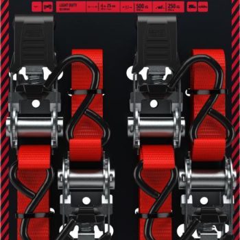 Koormarihm Quickloader Classic QCL500LDR 4m x 25mm 500kg 4-PACK