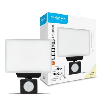 LED-prožektor P-seeria MILKY 20W 120° 4000K (1800 lumen) matt klaas, liikumisanduriga