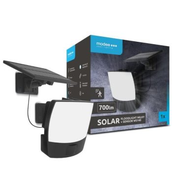 LED-prozektor Modee Lighting Solar WS140 700lm 6500K, liikumisanduriga