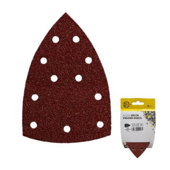 Lihvpaber ABRASIVES DELTA kolmnurkne 100x150mm K60 5tk/pakendis
