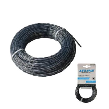 Trimmerijõhv XTline DUO SQUARE 2,4mm/15m, kahekomponentne, nelinurkne, keerdus