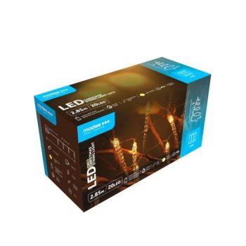 LED-valguskett Modee C2013 20LED/2.85m, 0,45W, 2700K, 3xAA, jääpurikad