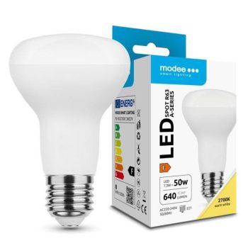 LED-lamp Spot R63 7,3W E27 110° 2700K (640 lumen)