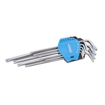 TORX-võtmete komplekt LONG 9-osa, T10-T50