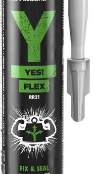 Liimhermeetik WTF Y YES FLEX LIGHT GREY 310ML RR21 helehall