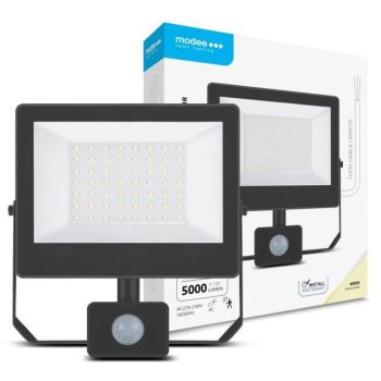 LED-prožektor A3-seeria 50W 120° 4000K (5000 lumen), liikumisanduriga