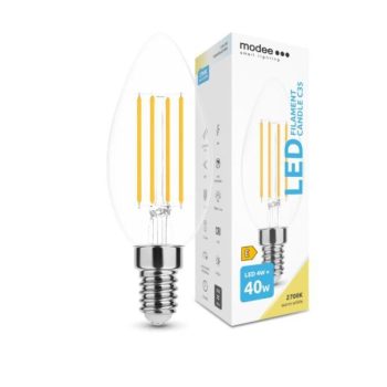 LED-lamp Filament Candle C35 4W E14 360° 2700K (470 lumen)
