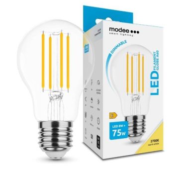 LED-lamp Filament A60 8W E27 360° 2700K (1055 lumen) dimmerdatav