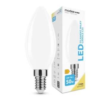 LED-lamp Filament Milky Candle C35 7W E14 360° 2700K (806 lumen)