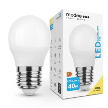 LED-lamp Globe Mini G45 4,9W E27 180° 2700K (470 lumen)
