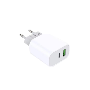 Laadimisadapter USB-A ja USB-C 20W