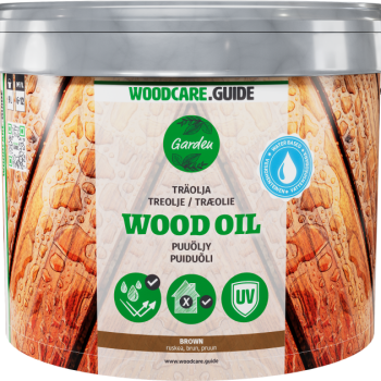 Terrassiõli WOODCARE GUIDE 9l pruun