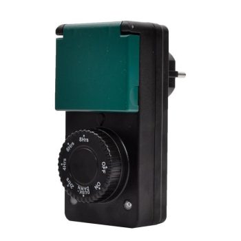 Mehaaniline programmkell/taimer hämaraanduriga 2300W; 10A; IP44