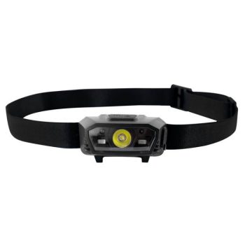 LED-pealamp Technik H15, 300lm, IP44, punase valgusega, USB-laetav