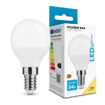 LED-lamp Globe Mini G45 7W E14 180° 2700K (700 lumen)