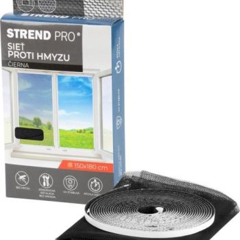 Putukavõrk aknale STRENDPRO 150X180cm + takjateip, must