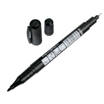Marker FESTA veekindel kahepoolne 0,5/3mm must