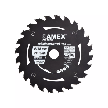 Saeketas CAMEX 165/24T/20mm/1,5mm akuketassaele