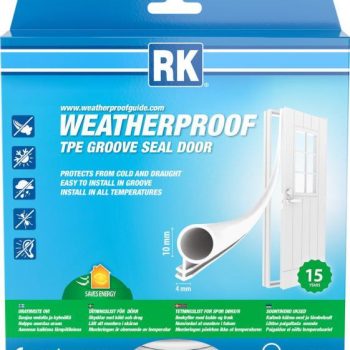 Uksetihend/soonetihend RK TPE O-profiil valge 10mm 6m