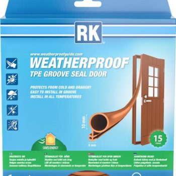 Uksetihend/soonetihend RK TPE O-profiil pruun 10mm 6m