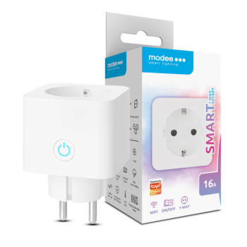 Nutipistik Modee 16A Tuya Wi-Fi kaugjuhitav, energiakulumõõtjaga