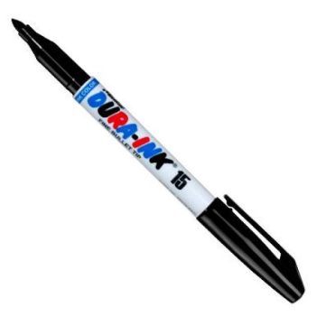 Marker Dura-ink 15 must veekindel peenike ots