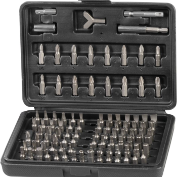 Kruviotsikute komplekt Strend Pro 100 osa CRV