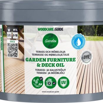 Mööbli- ja terrassiõli WOODCARE GUIDE PREMIUM 2,7L hall