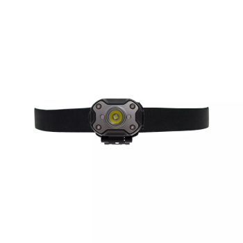 LED-pealamp Ledtronic 5W 400lm USB-C 200mAh IP44, punase valgusega, USB-laetav