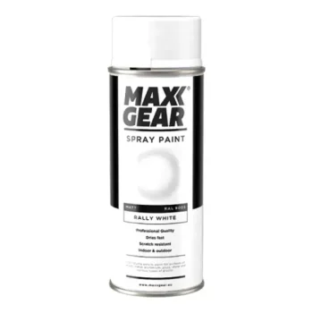 Aerosoolvärv valge matt RAL 9003 MAXX GEAR 400ml