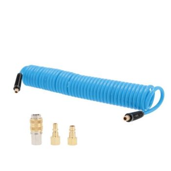 Suruõhu spiraalvoolik PU 8/12mm keermetega 10 meetrit