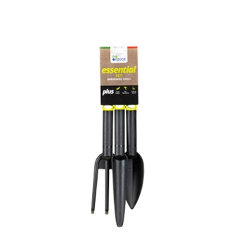 Aiatööriistade komplekt plastik, must
