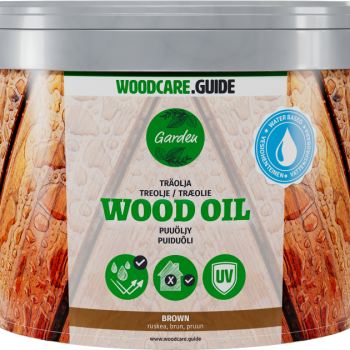 Terrassiõli WOODCARE GUIDE 2,7l pruun