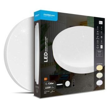 LED-valgusti/plafoon 22W 2200lm CCT IP20 dimmerdatav, D380x65mm, puldiga