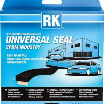 Tööstuslik tihend RK Universal Seal Industry universaalne must 8x15mm 2m