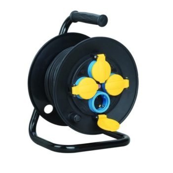 Kaablitrummel 50m 1,5mm2 4x230V, H07RN-F IP44 16A