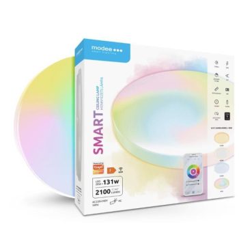 LED-valgusti/plafoon Smart (Tuya Wi-Fi) ümar 20W 120° RGB (2100 lumen), D272x54mm