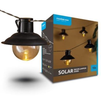 LED-valguskett Modee Solar DS008 päikesepaneeliga 10LED 4,7m 2700K