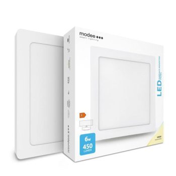 LED-paneel nelinurk 6W 4000K (450 lumen) pinnapealne