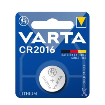 Patarei Varta Lithium Coin CR2016, 3V 1tk/pakendis