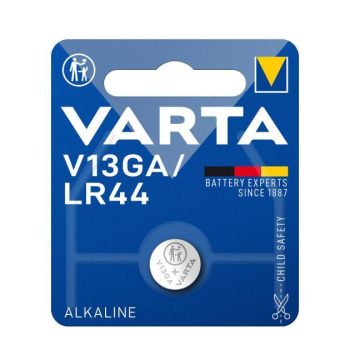 Patarei Varta V13GA / AG13 / LR44 (1,5V) 1tk/pakendis