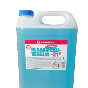 Klaasipesuvedelik 5l, talvine  etanooliga -21C