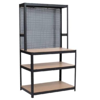 Töölaud BENSON 180x90x60cm 2 riiuliga