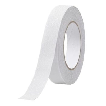 Libisemisvastane teip 25mm x 10m, valge