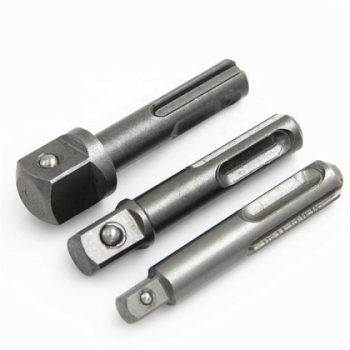 SDS+ adapterid 3tk 1/4", 3/8", 1/2"