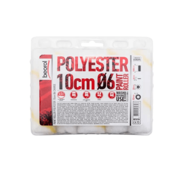 Värvirull Beorol Polyester 10cm Ø6 10tk/pakendis