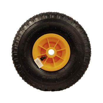 Kummiratas 260mm (10x3,0-4)20mm plastvelg