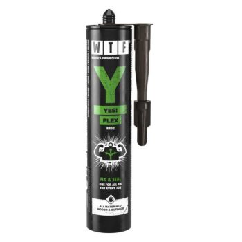 Liimhermeetik WTF Y YES FLEX BROWN 310ML RR32 pruun