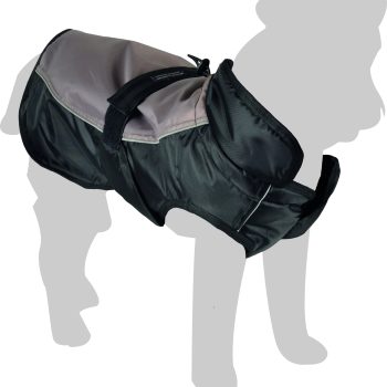 Flamingo Zane must talvejope koerale 35cm